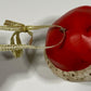 Design Toscano Skelly Claus II Holiday Skeleton Ornament
