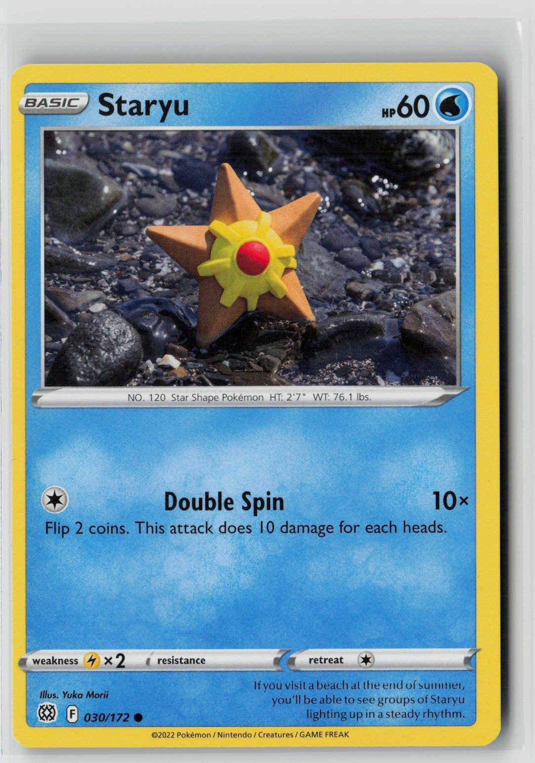 Staryu (SWSH09: Brilliant Stars 030/172) NM