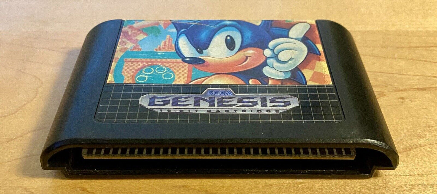 Sonic the Hedgehog (Sega Genesis, 1991) Authentic, Tested & Works, Cart Only