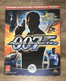 Agent Under Fire Prima Official Strategy Guide PS2 Xbox Game Cube James Bond 007