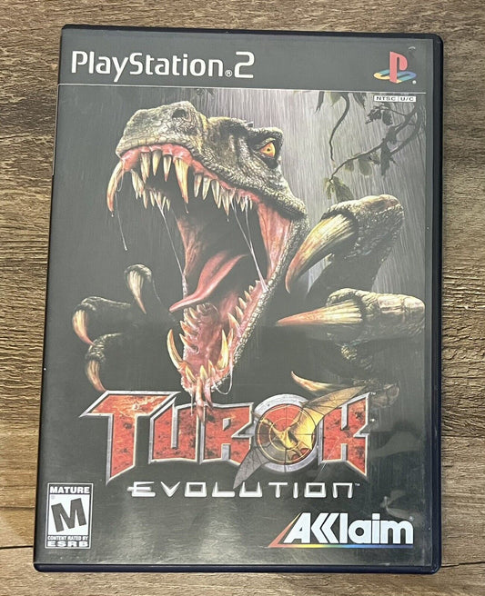 Turok Evolution PlayStation 2 PS2 Complete CIB - Tested