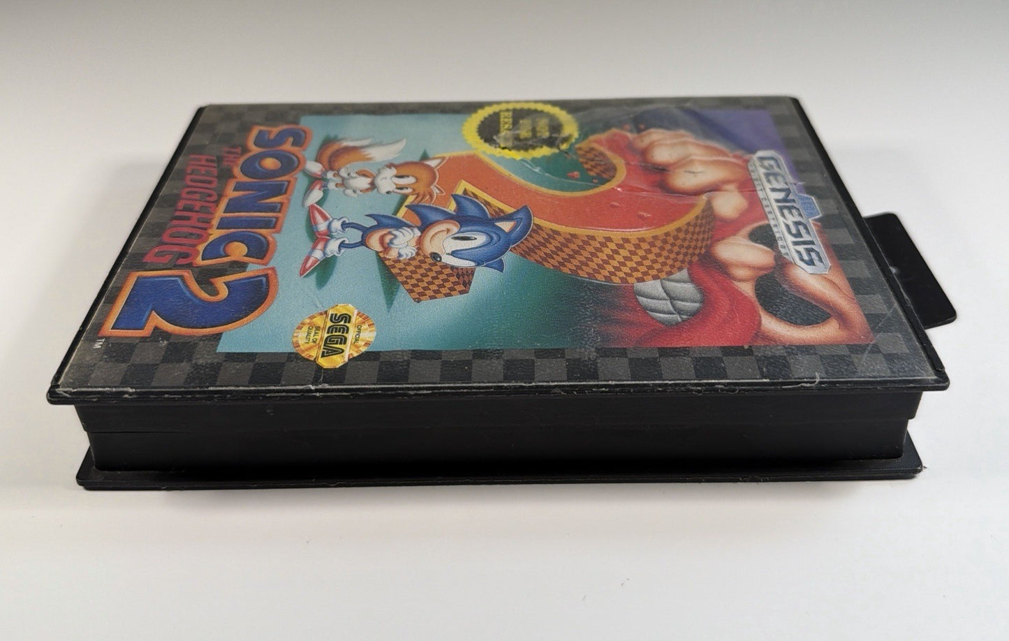 Sonic the Hedgehog 2 (Sega Genesis) Case & Cartridge, No Manual TESTED