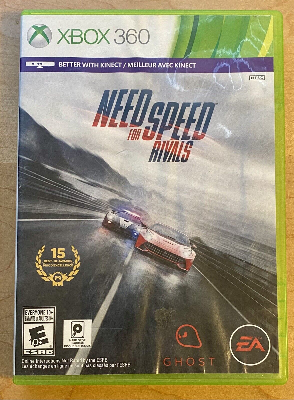 Need for Speed: Rivals ( Microsoft Xbox 360, 2013) Authentic & Tested, No Manual