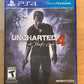 Uncharted 4: A Thief's End (Sony PlayStation 4 PS4, 2016)