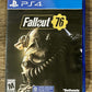 Fallout 76 (Sony PlayStation 4, PS4) Complete in Box CIB - Tested