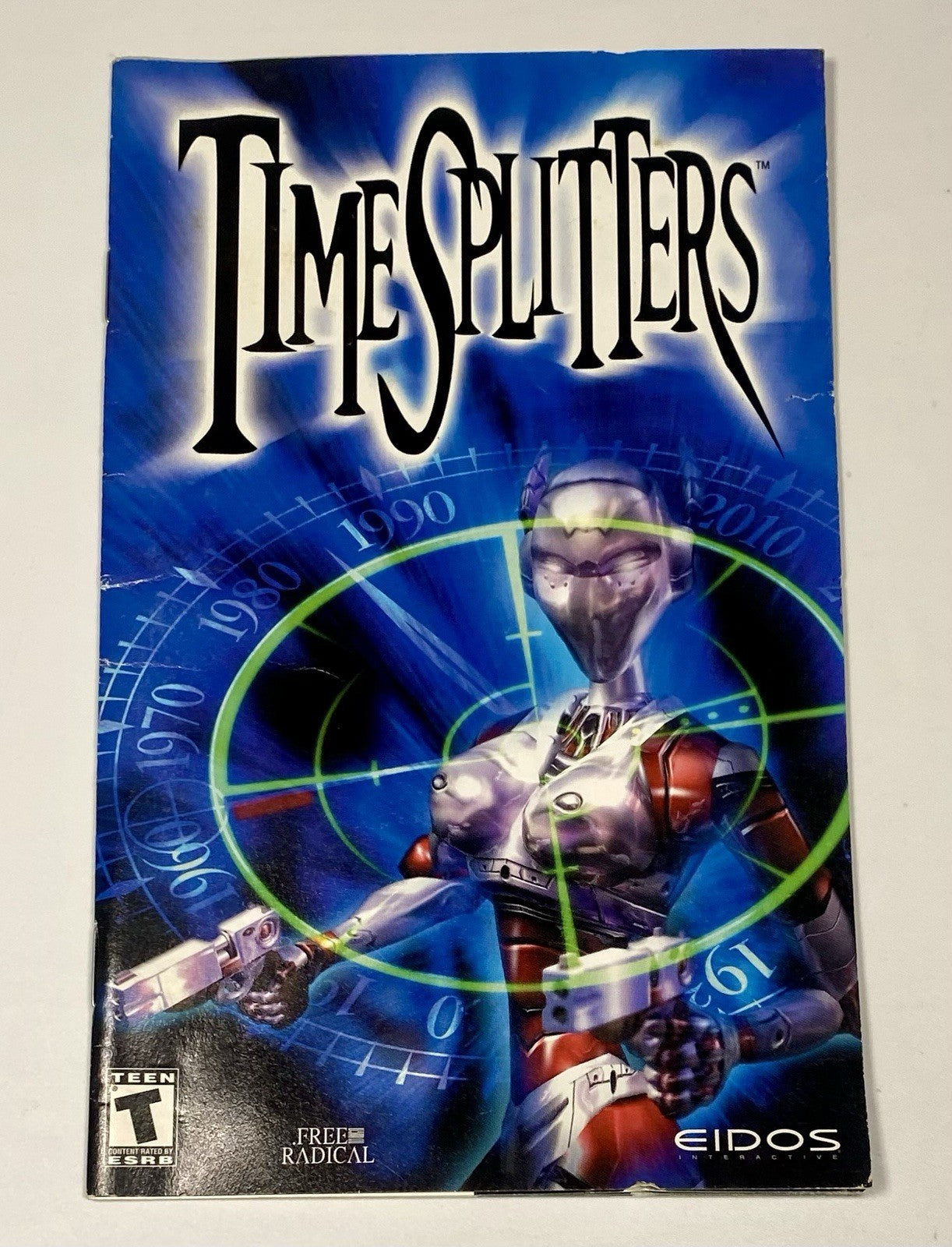 TimeSplitters (Sony PlayStation 2, 2000) PS2 Complete CIB W/ Manual, Tested