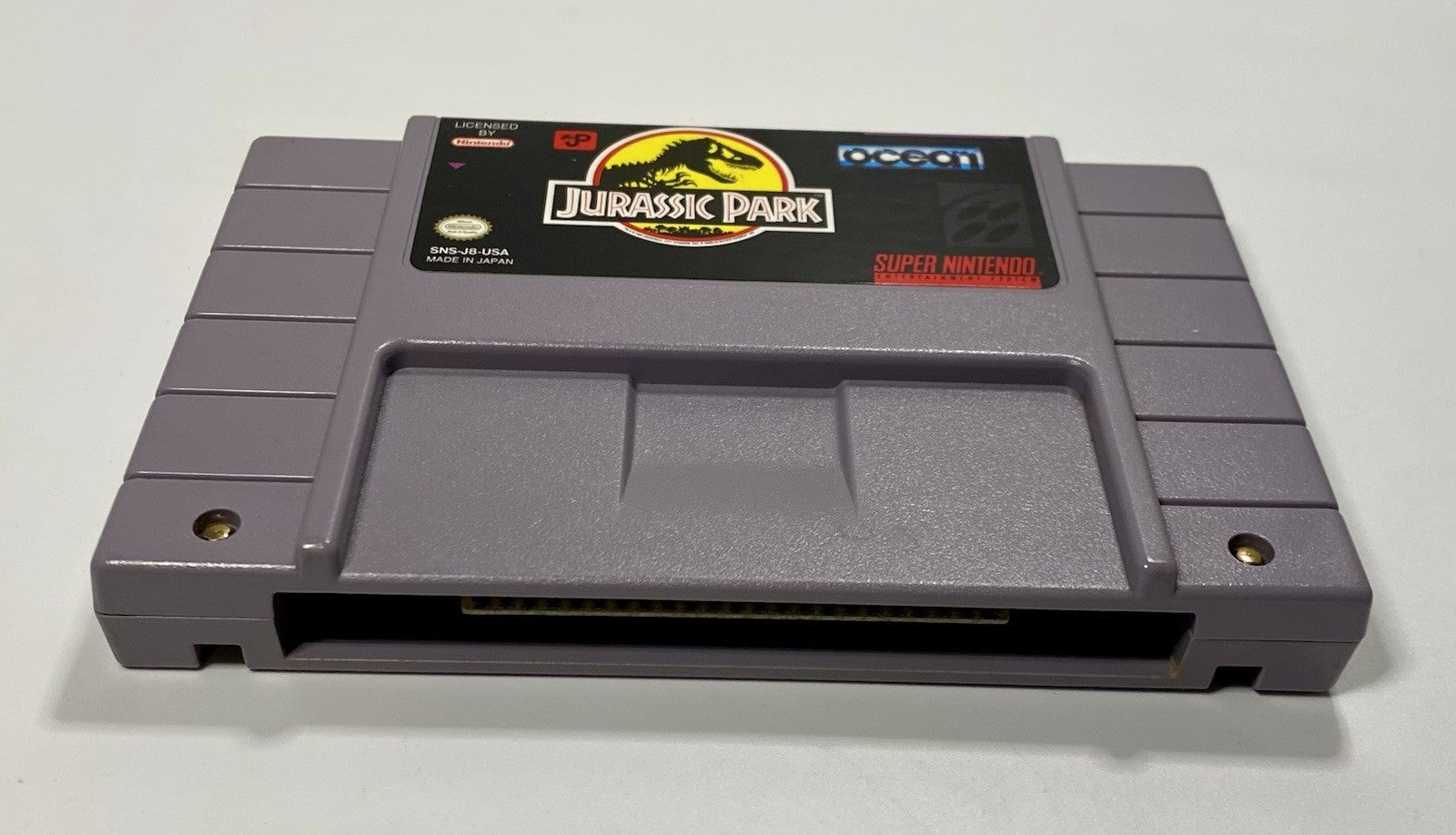 Jurassic Park (Super Nintendo Entertainment System SNES, 1993) TESTED & Works!