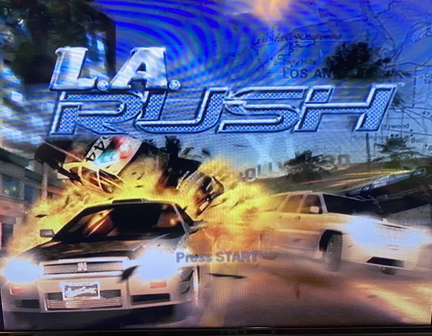 L.A. Rush (Microsoft Xbox, 2005) CIB W/ Manual, Authentic, Tested & Works