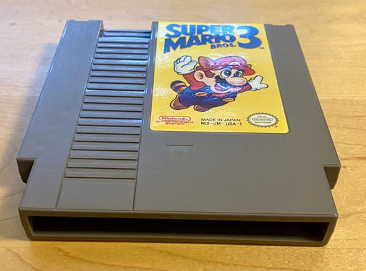 Super Mario Bros. 3 (Nintendo Entertainment System NES, 1990) Authentic & Tested