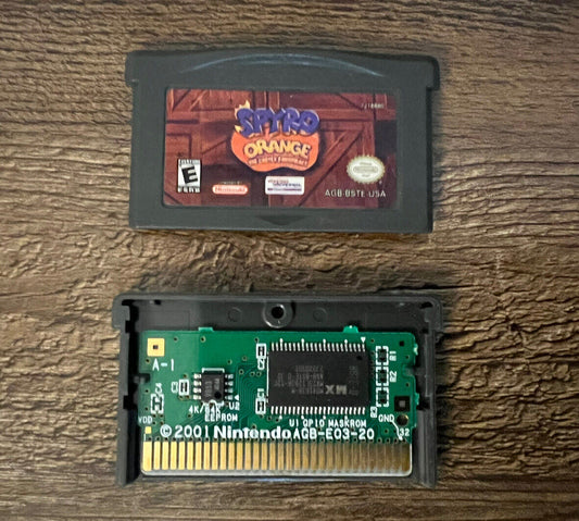 Spyro Orange the Cortex Conspiracy Game Boy Advance GBA Genuine OEM