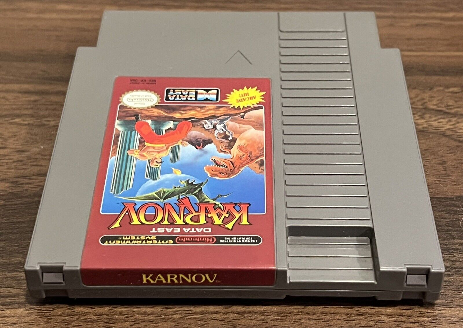 Karnov (Nintendo Entertainment System, NES, 1988) Tested Authentic Working