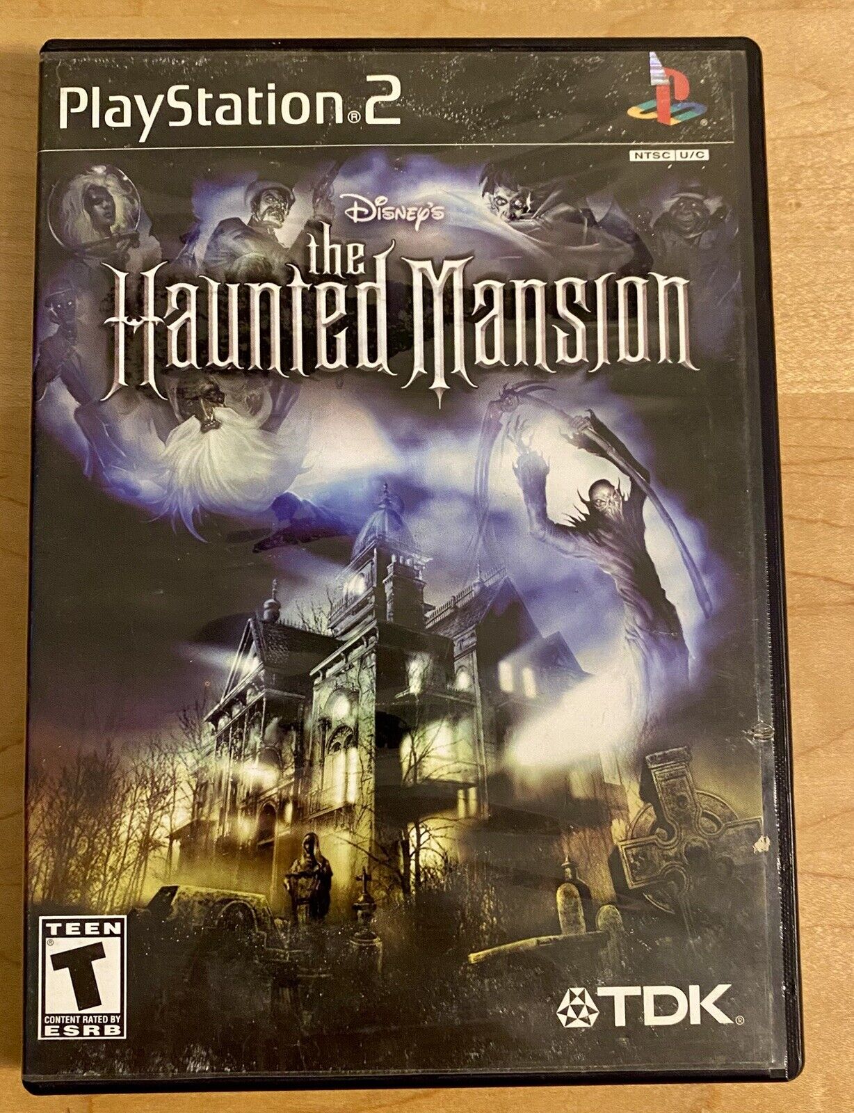 Disney's The Haunted Mansion (Sony PlayStation 2, 2003) CIB w/ Manual & Reg Card