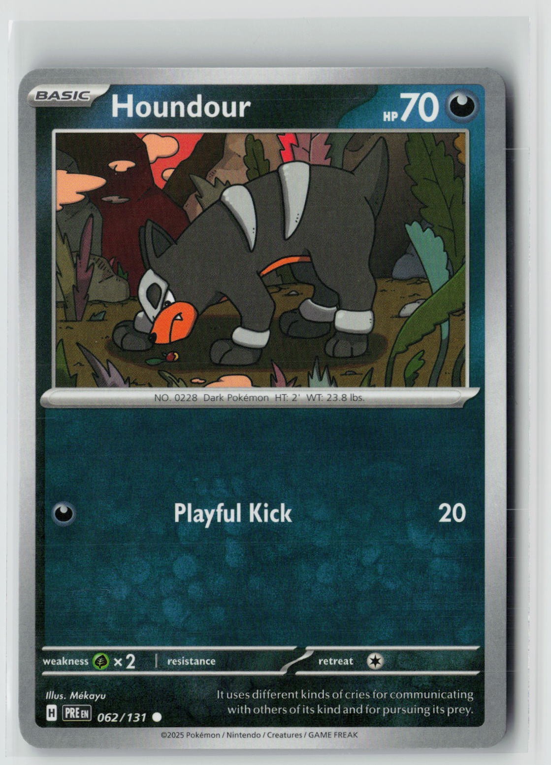 Houndour (SV: Prismatic Evolutions 062/131) NM