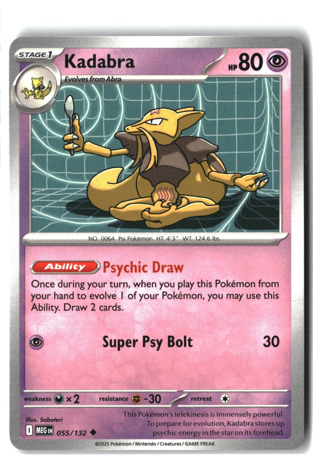 Kadabra (Mega Evolution 055/132) NM