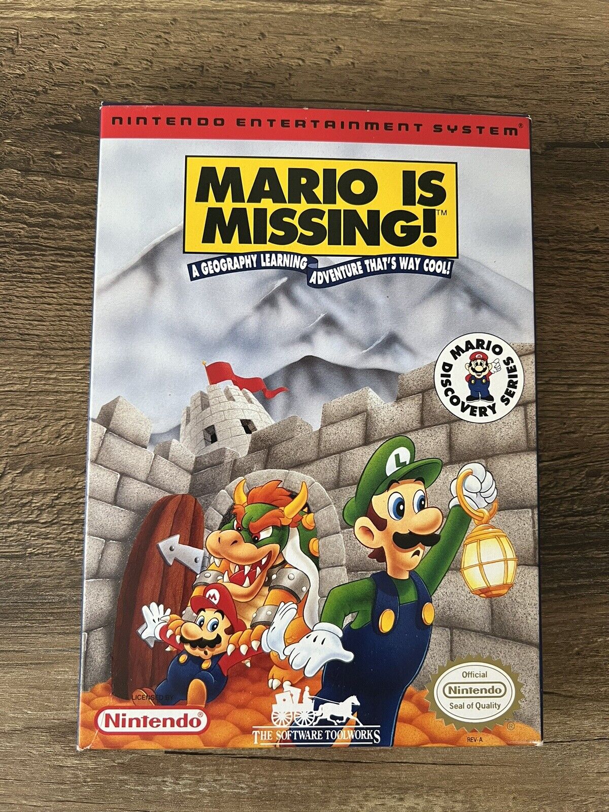 Mario is Missing (Nintendo Entertainment System, 1993) Complete. Tested & Works