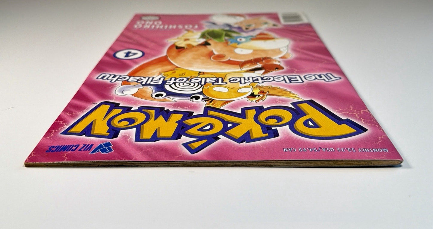 Pokemon: the Electric Tale of Pikachu #4 (Viz February 1999) Near Mint Condition