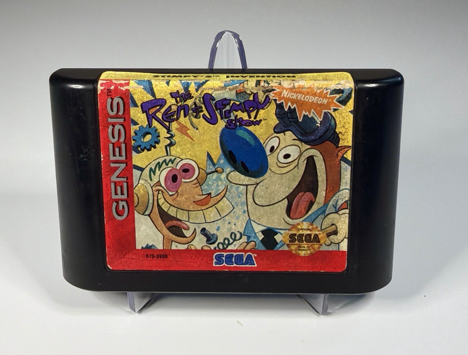 Ren & Stimpy Show Presents: Stimpy's Invention (Sega Genesis, 1993) Tested