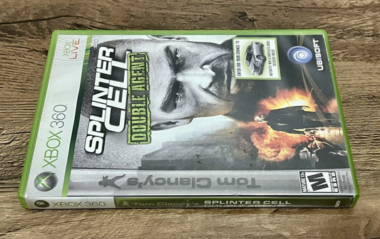 Tom Clancy's Splinter Cell: Double Agent (Microsoft Xbox 360, 2006) COMPLETE CIB