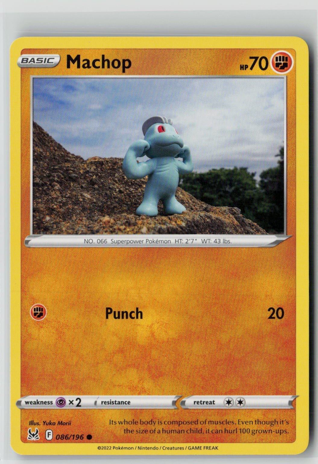 Machop (SWSH11: Lost Origin 086/196) NM