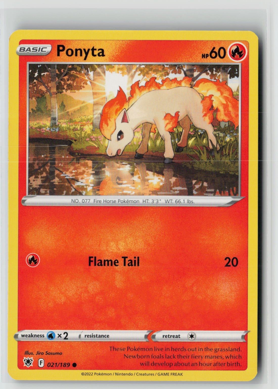 Ponyta (SWSH10: Astral Radiance 021/189) NM