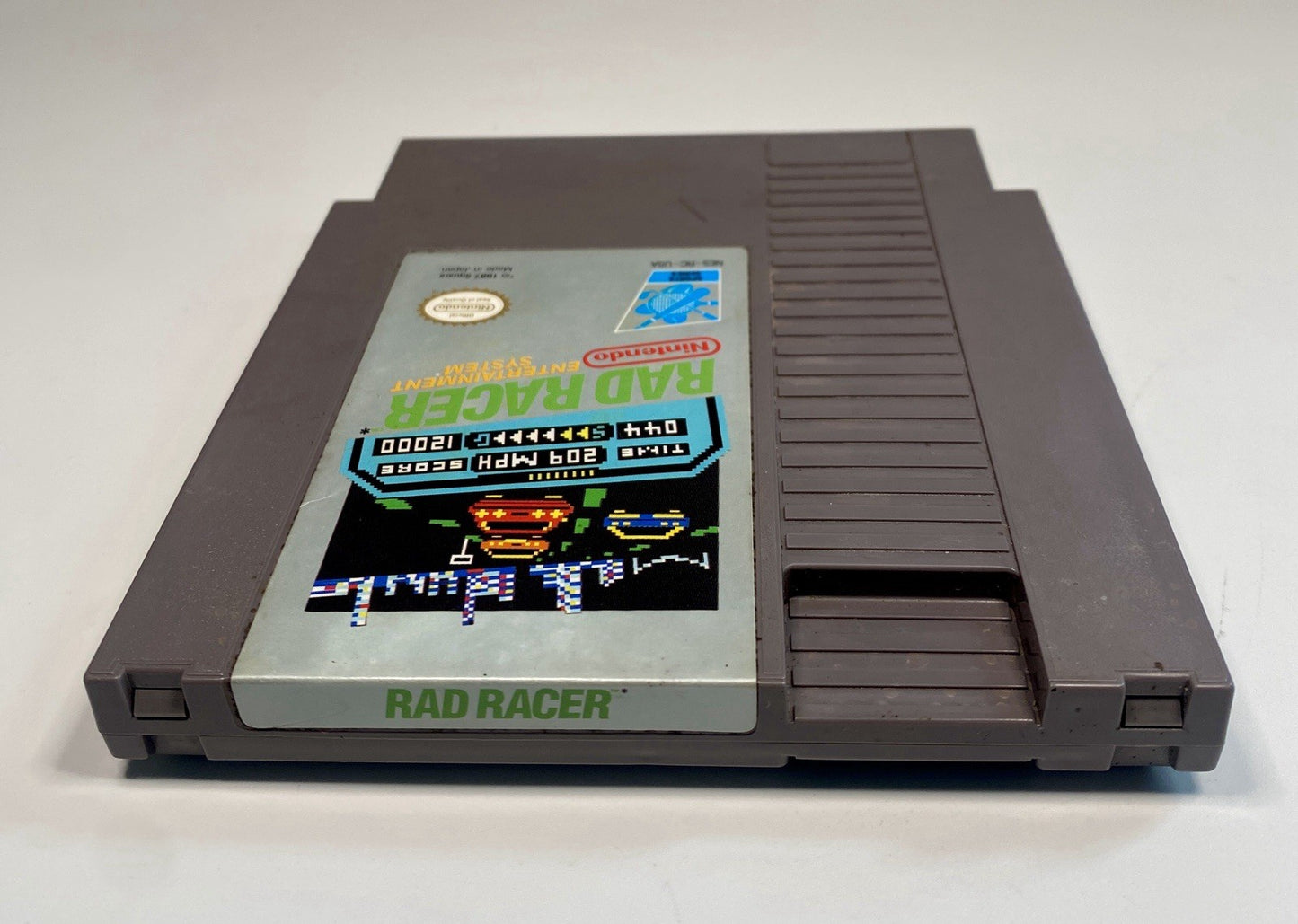 Rad Racer (NES, Nintendo Entertainment System, 1987) Tested and Working!