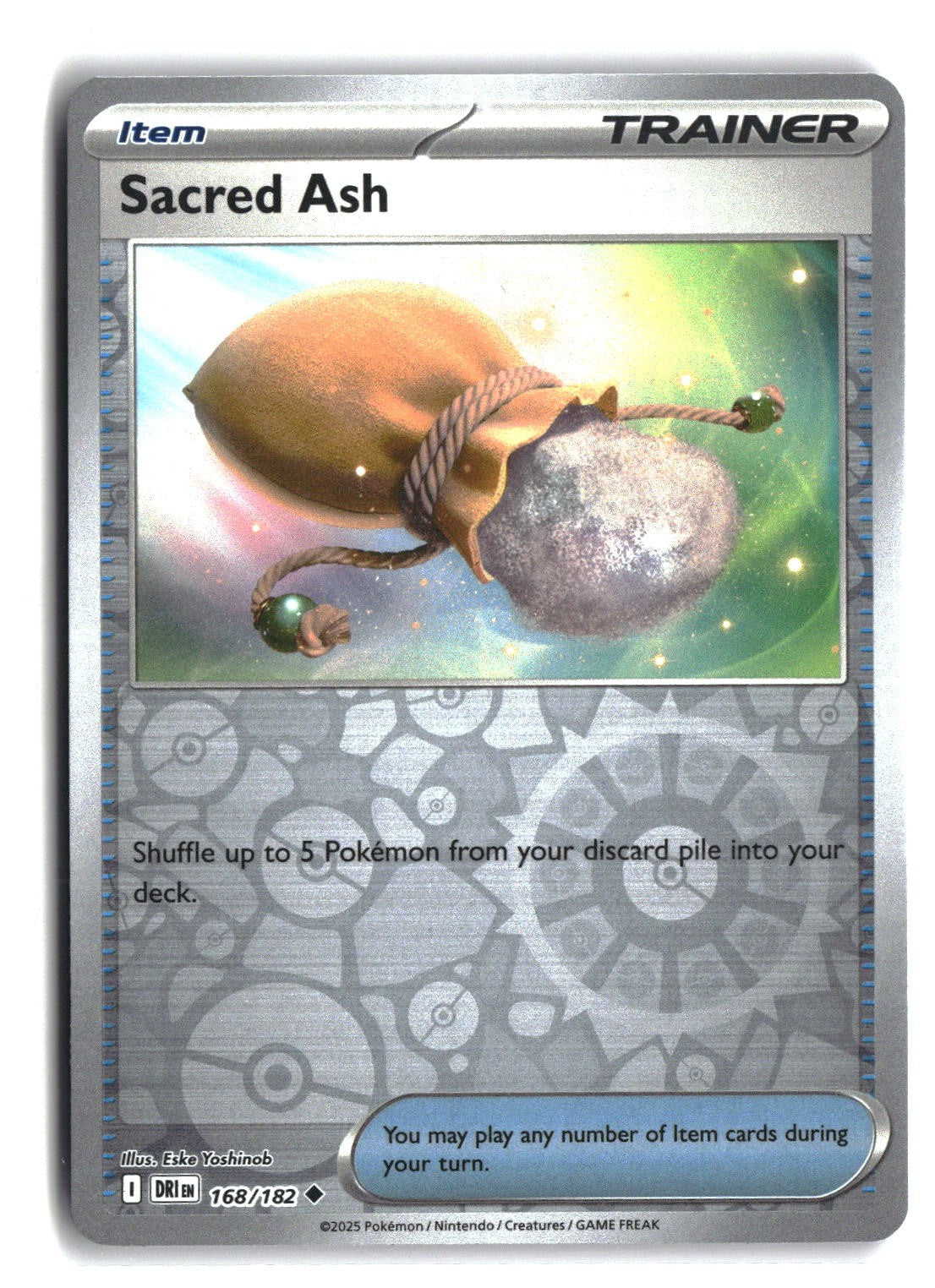 Sacred Ash Reverse Holofoil NM (Destined Rivals 168/182)