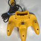 Yellow N64 Nintendo 64 Controller OEM w/ 8BitDo Hall Effect Joystick Tested