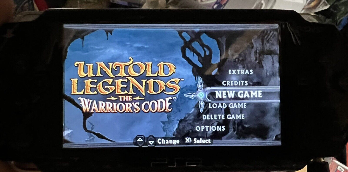 Untold Legends The Warrior's Code Sony PSP Complete Tested & Works!