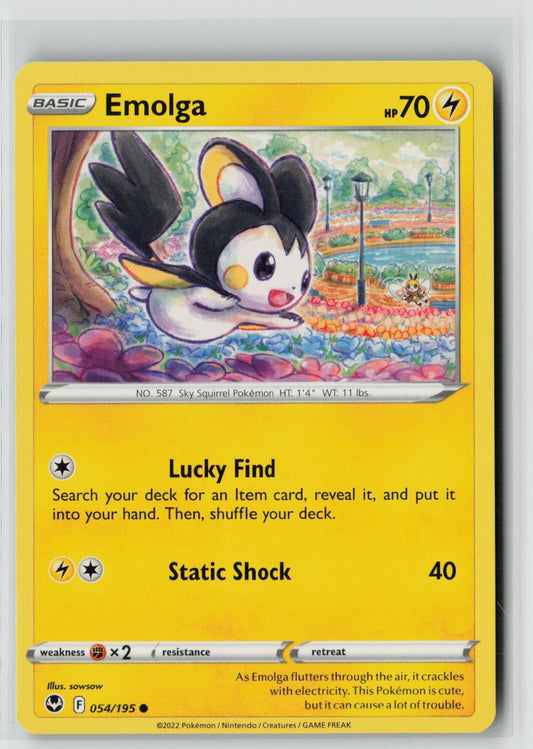 Emolga (SWSH12: Silver Tempest 054/195) NM