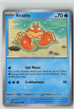 Krabby (SV: Scarlet & Violet 151 098/165) NM