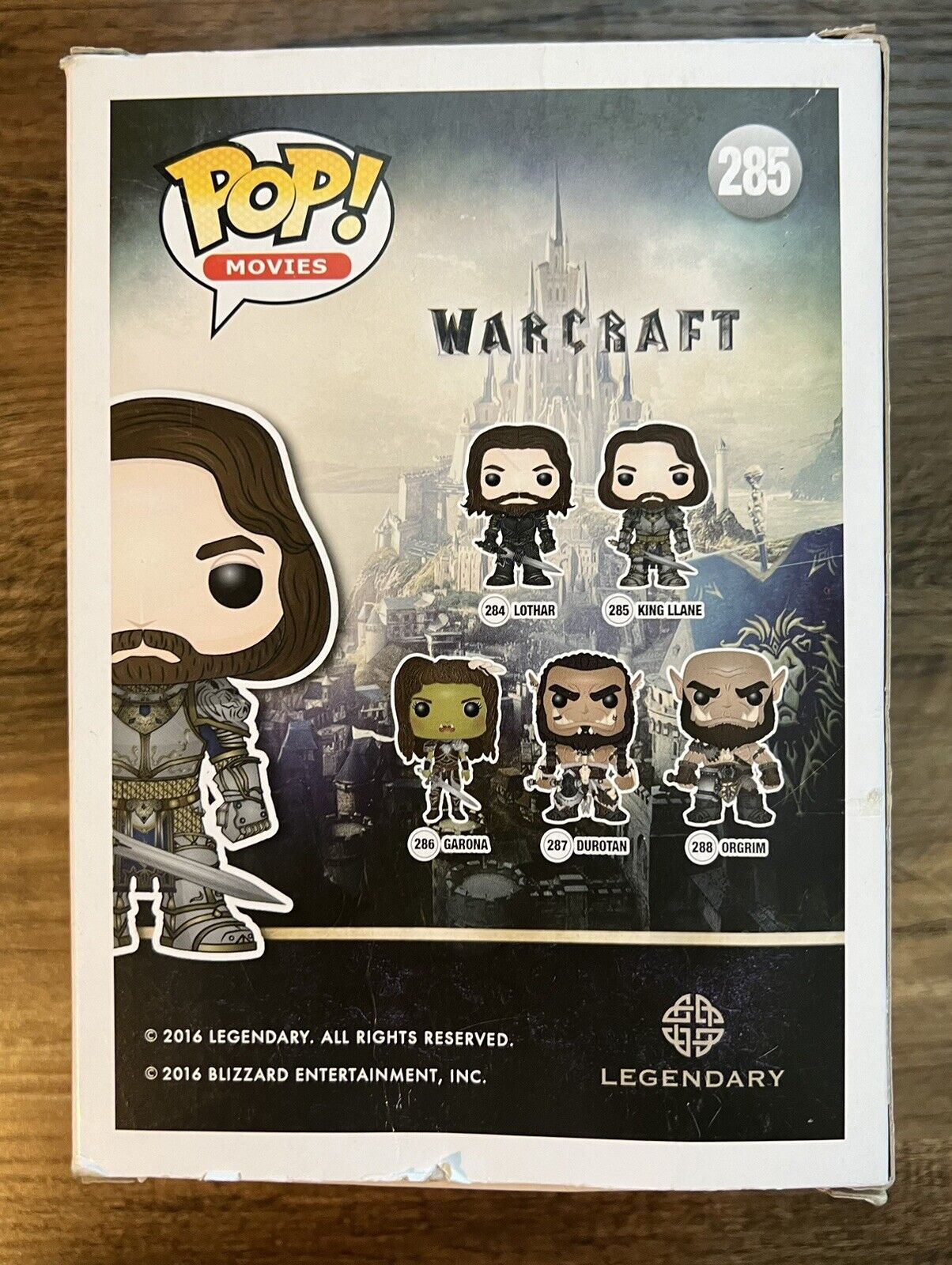 Funko POP Movies - Warcraft - King Llane Vinyl Figure - 285