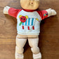 Cabbage Patch Doll 1978 1982 Xavier Roberts Brown Eyes Shirt