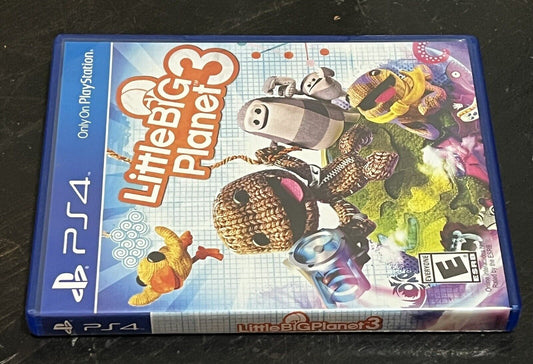 Little Big Planet 3 (Sony PlayStation 4, 2014) Tested, No Manual