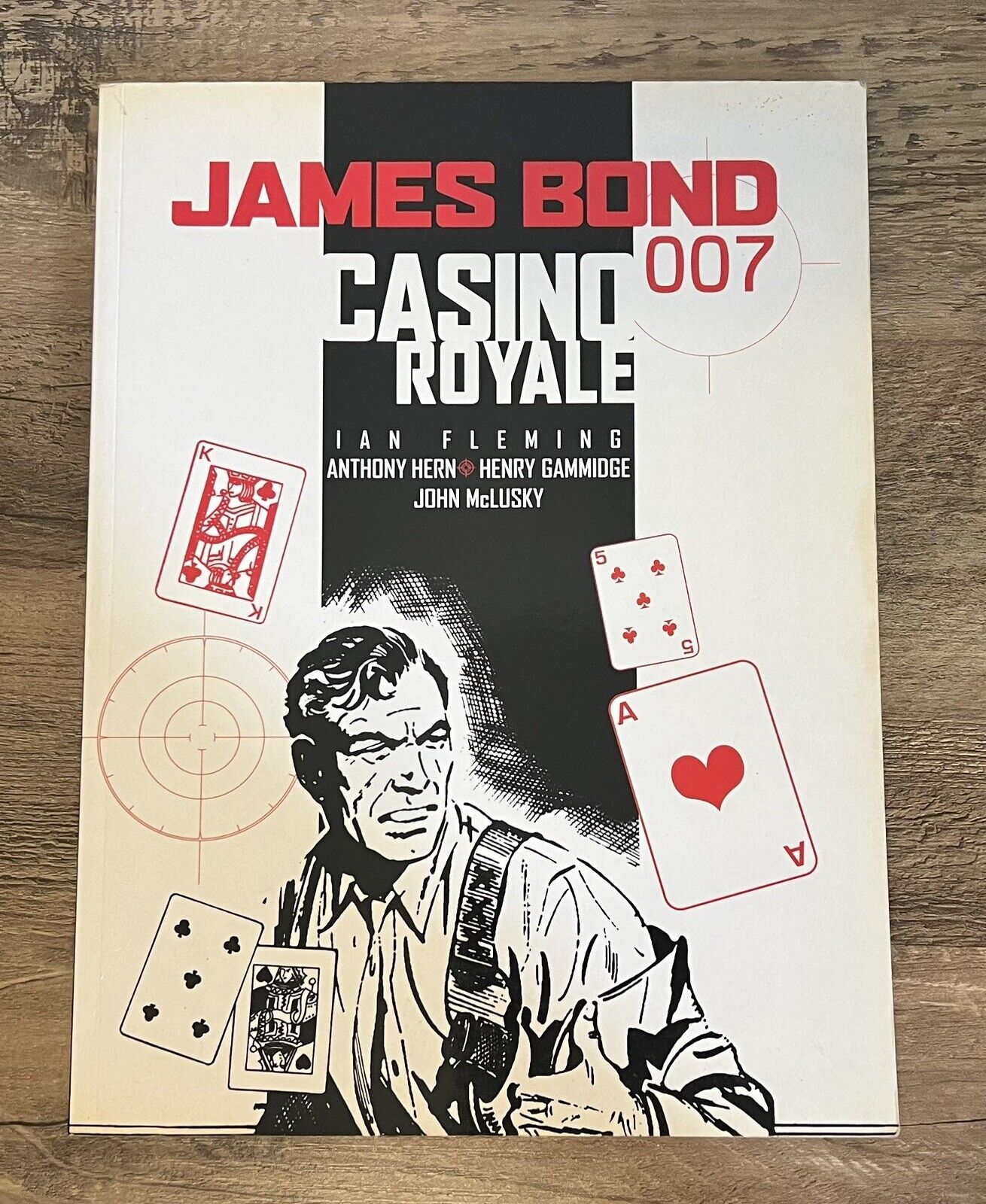 James Bond 007 #1 (Titan, February 2005) Casino Royale Fleming, Hern, McLusky &