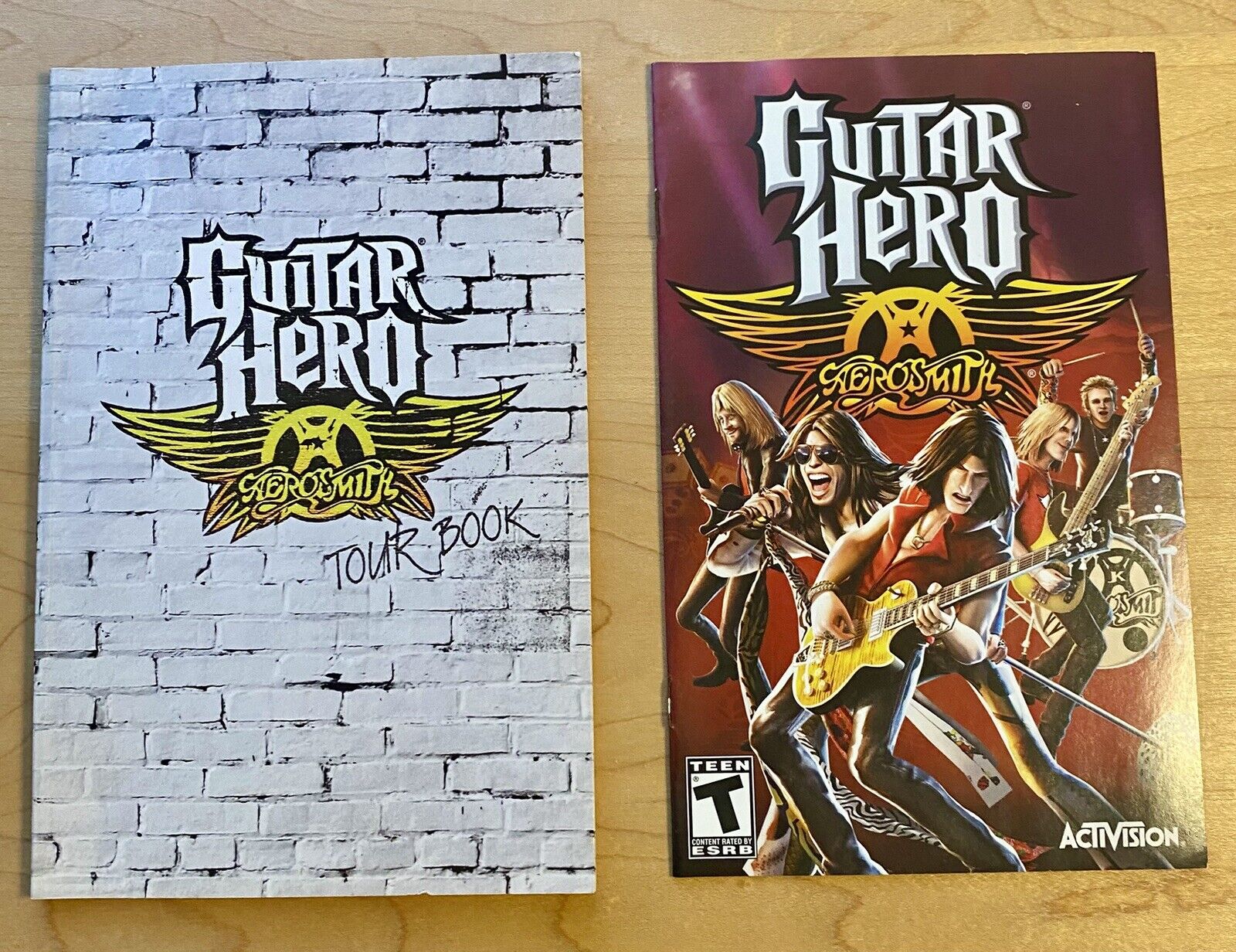 Guitar Hero II 2, Aerosmith & World Tour Bundle (PlayStation 2) PS2 All Tested