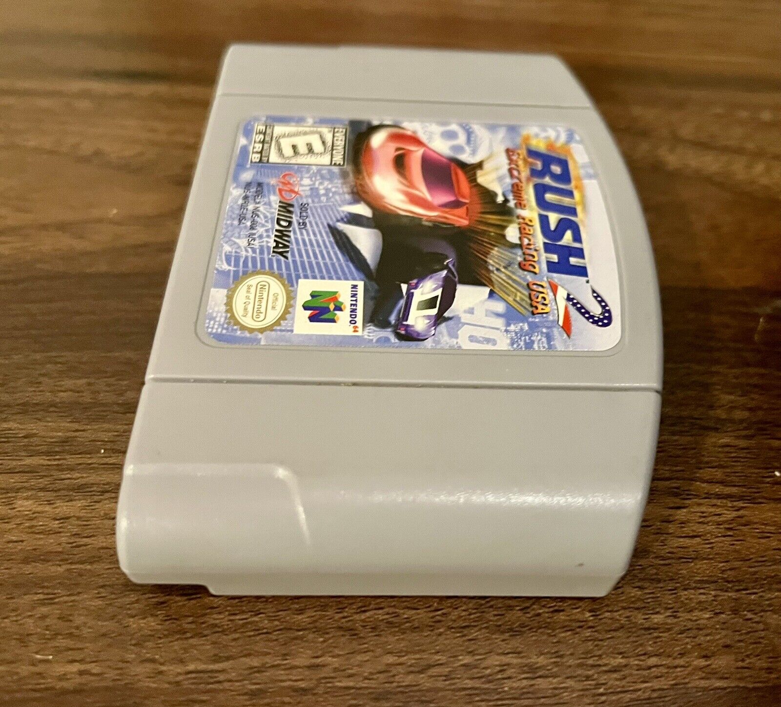 Rush 2 Extreme Racing Nintendo 64 N64 Authentic Cart Only  Tested Working