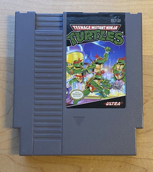 Teenage Mutant Ninja Turtles (Nintendo Entertainment System NES, 1989) Tested