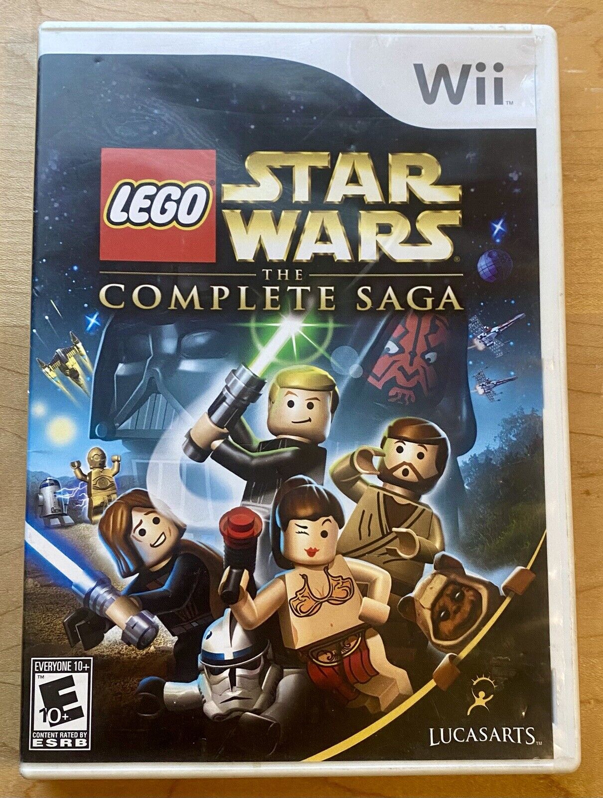 LEGO Star Wars - The Complete Saga (Nintendo Wii 2007) Authentic, Tested & Works