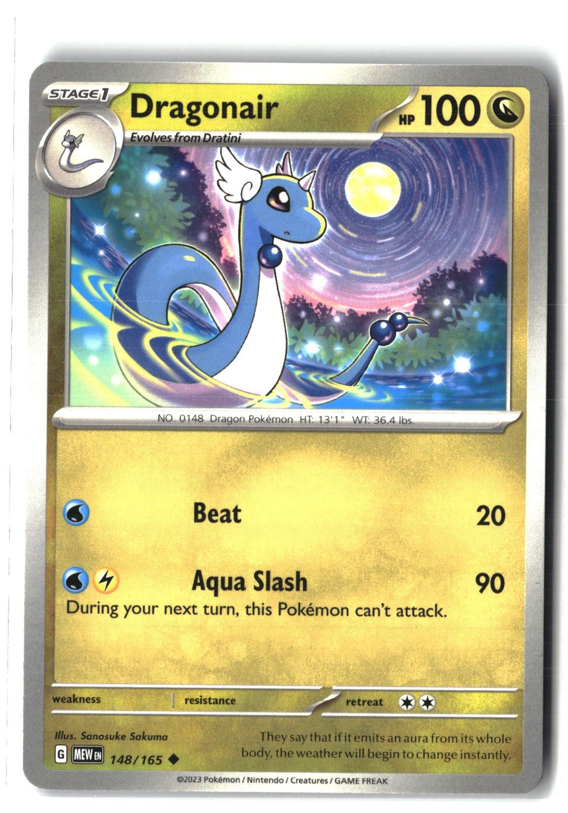 Dragonair (SV: Scarlet & Violet 151 148/165) NM