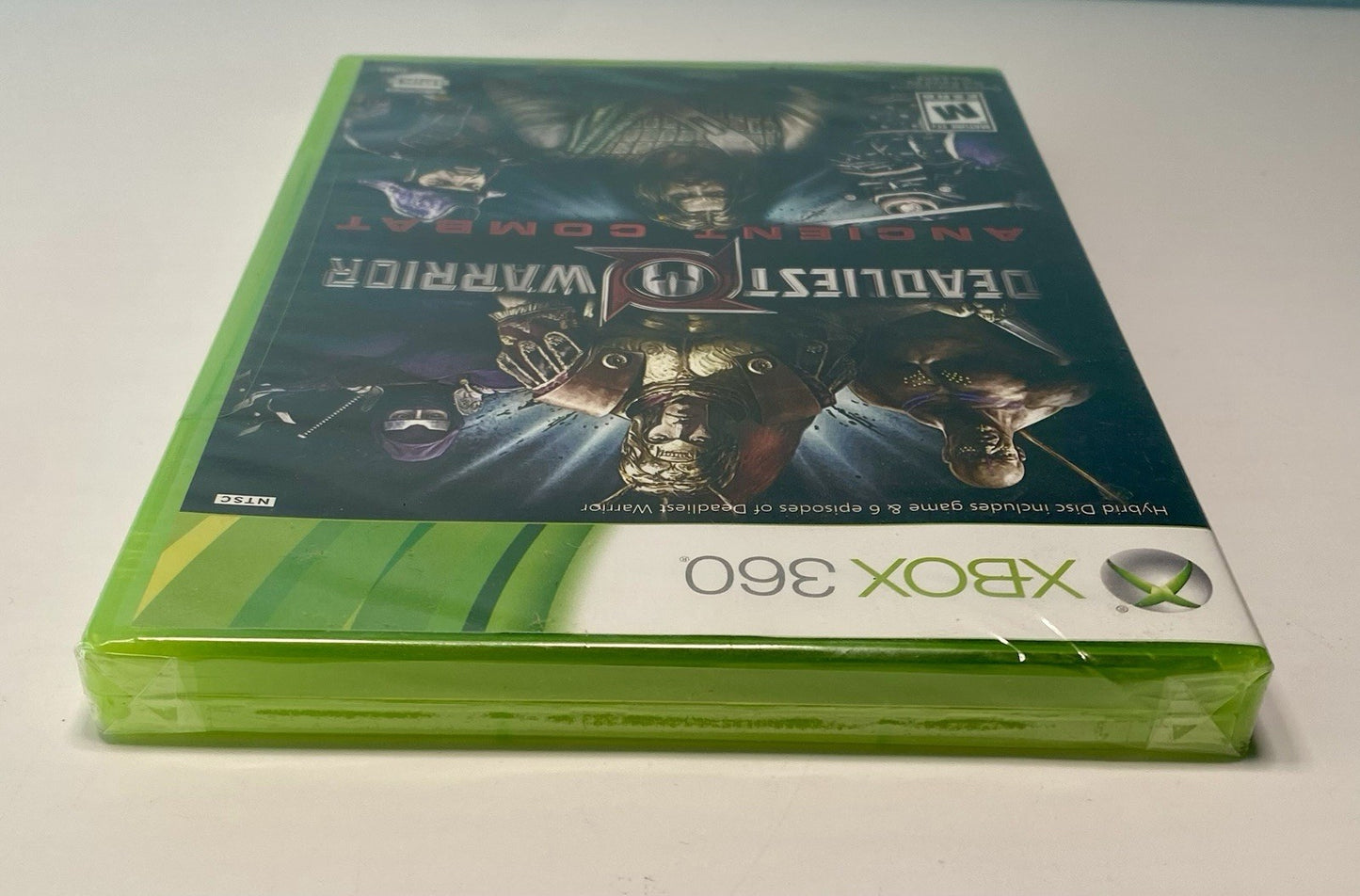 Deadliest Warrior: Ancient Combat (Microsoft Xbox 360, 2012) Brand New Sealed