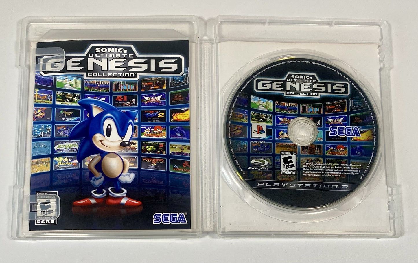 Sonic's Ultimate Genesis Collection PlayStation 3 PS3 Complete CIB w/ Manual