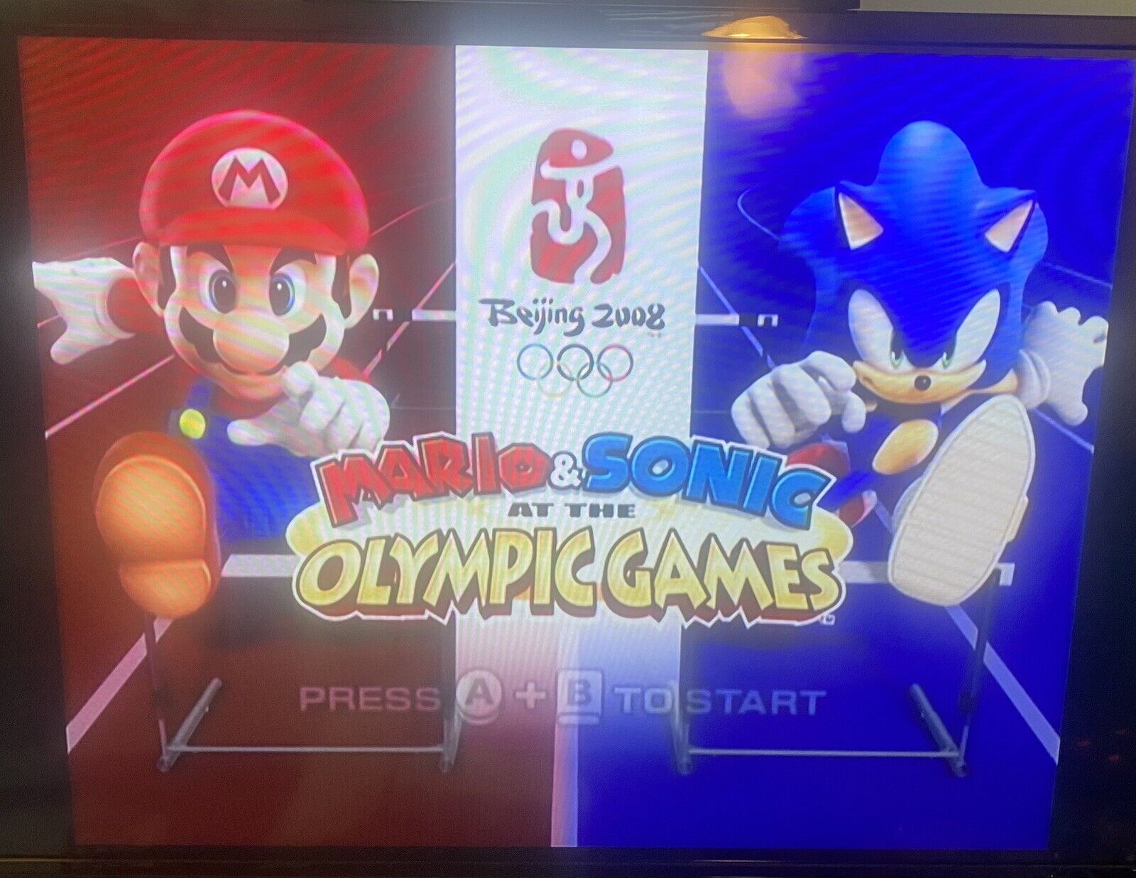 Mario & Sonic at the Olympic Games - Beijing 2008 (Nintendo Wii, 2007) CIB