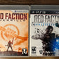 LOT 2 Sony Playstation GAMES PS3 RED FACTION GUERRILLA & ARMAGEDDON Tested