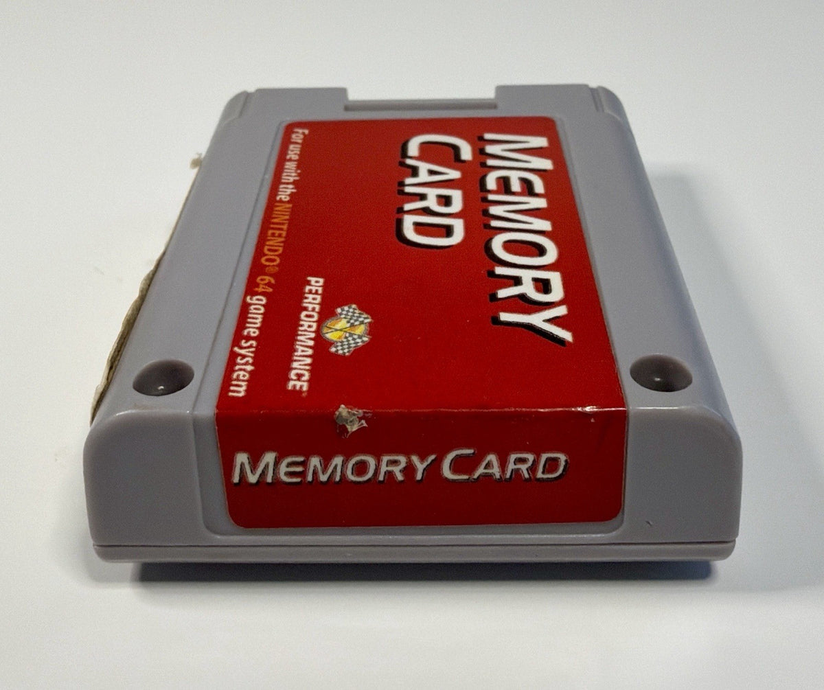 Memory Card Nintendo 64 N64 by Performance P-302 Tested & Working!