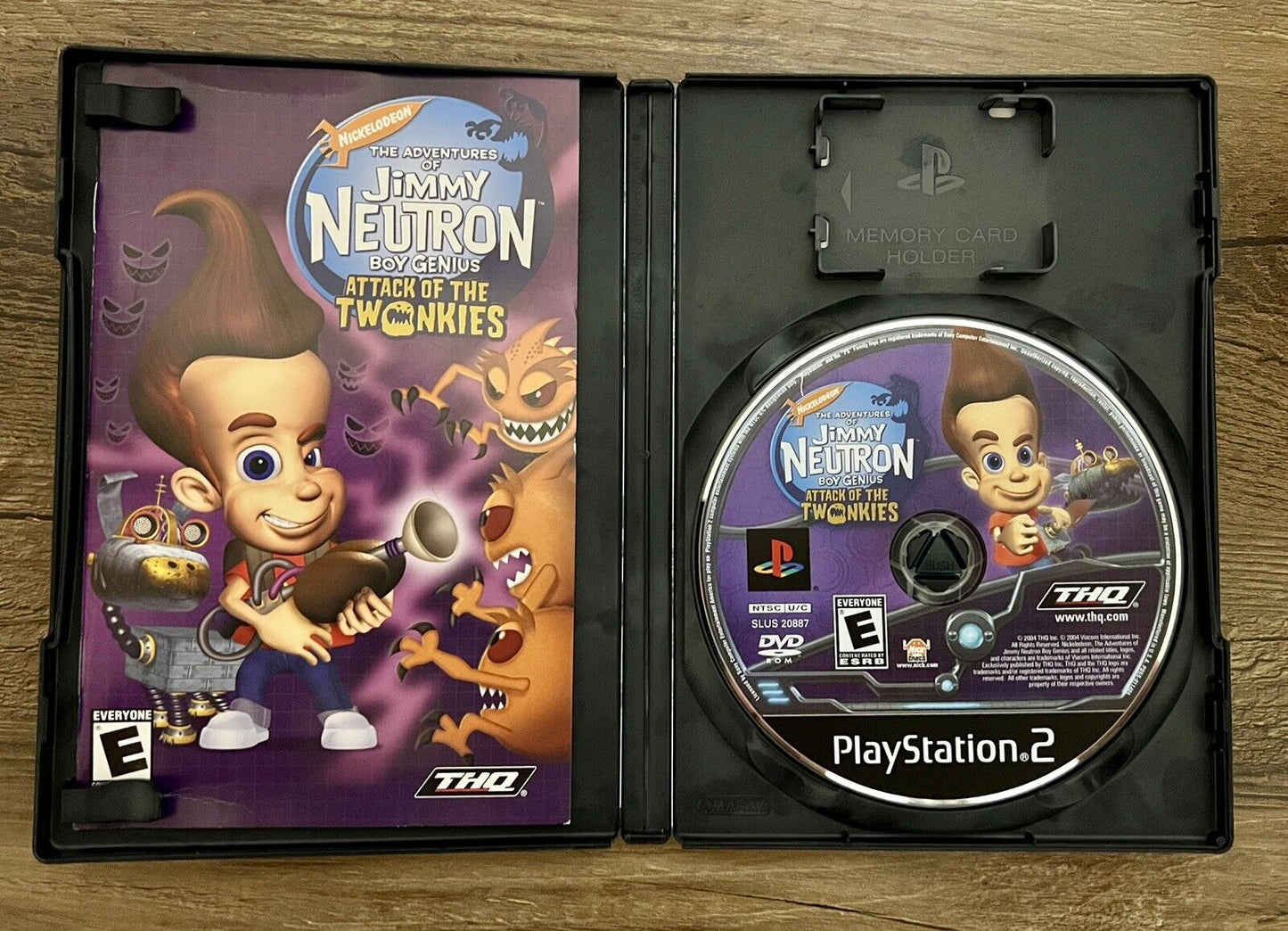 Adventures of Jimmy Neutron Boy Genius: Attack of the Twonkies PlayStation 2 PS2