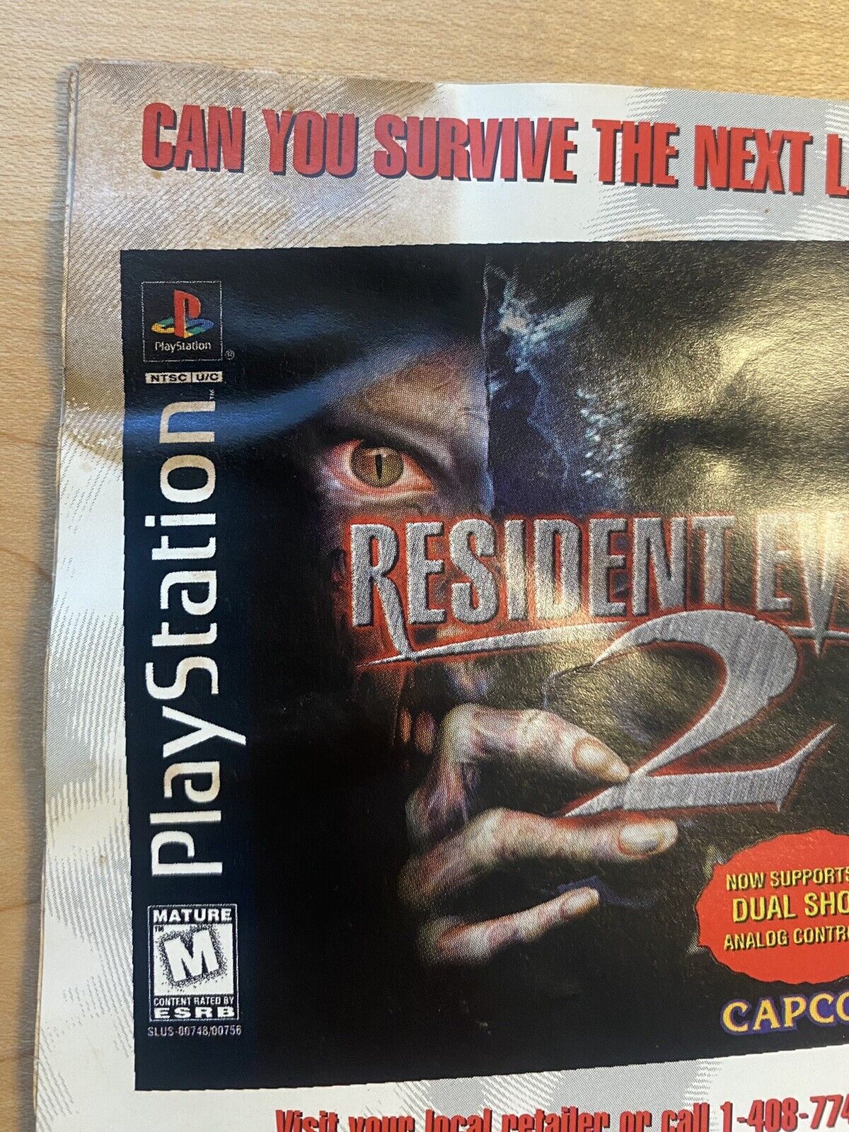 Resident Evil Director's Cut (Sony PlayStation PS1, 1998) CIB Tested, Read Desc