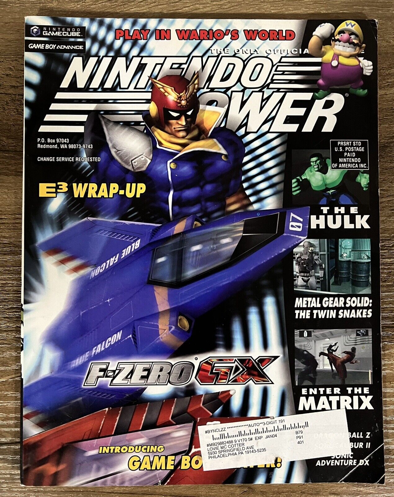 NINTENDO POWER Vol 170 2003 F-Zero GX Complete W/Posters, Inserts, Pokémon Cards