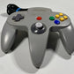 Official OEM Nintendo 64 N64 Controller (NUS-005) Gray Grey Tight Stick Tested