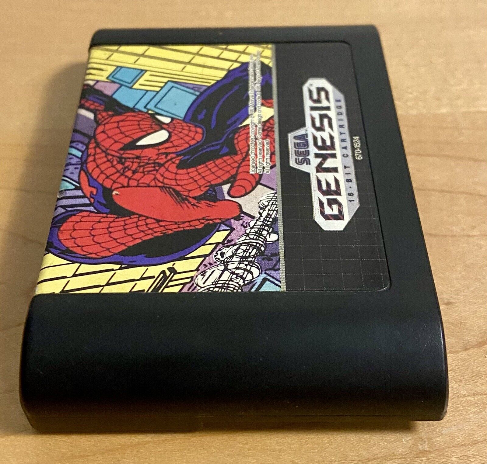 Spider-Man Sega Genesis Canadian Variant in Box Very Rare