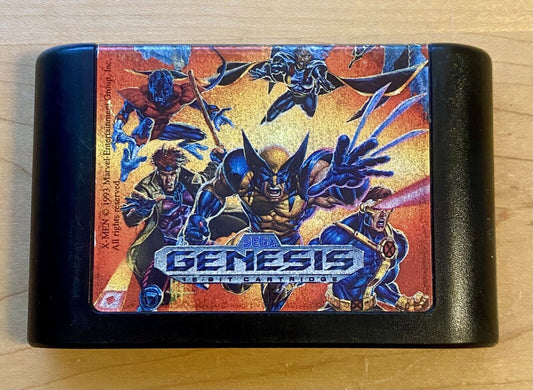 X-Men (Sega Genesis, 1993) - Cartridge Only, Authentic & Tested